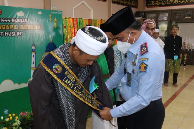 
					Pekan Muharram 1444 H Telah Usai, Lapas Bangkinang Berhasil Didik Warga Binaan Menjadi Agamis Dengan Ragam Perlombaan