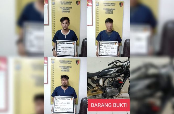 
					Polisi Tangkap Pelaku Curanmor di Kampar Riau