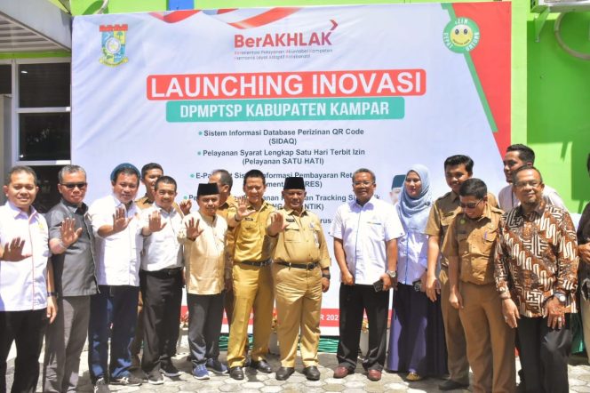 
					DPMTPSP Kampar Luncurkan Berbagai Inovasi, Ini Daftarnya