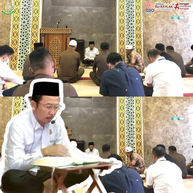 
					Kajati Riau Dr Supardi Kembali Isi Tausiyah, Bahas Soal Ini