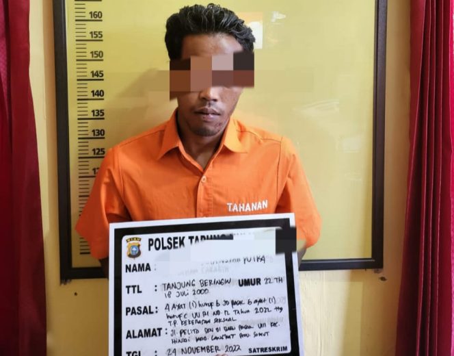 
					Pria berinisial RJP (22), warga Kecamatan Tapung Hulu, Kabupaten Kampar diamankan pihak Kepolisian.