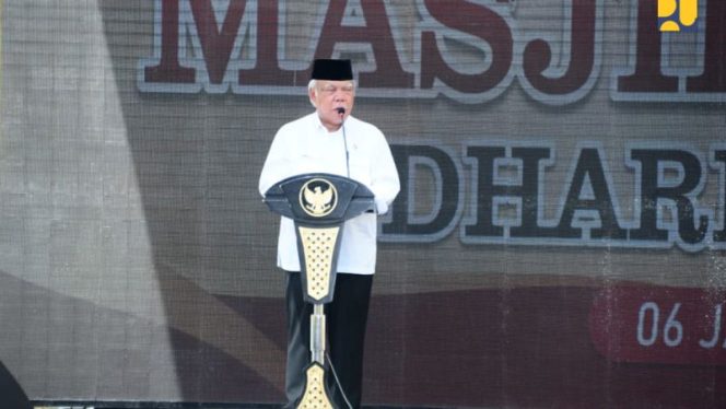 
					Menteri PUPR Basuki Hadimulmojo. (Dok. Pemkab Dharmasraya)