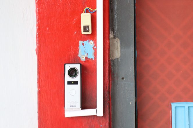 
					Kamera Intercom di Lapas Bangkinang.