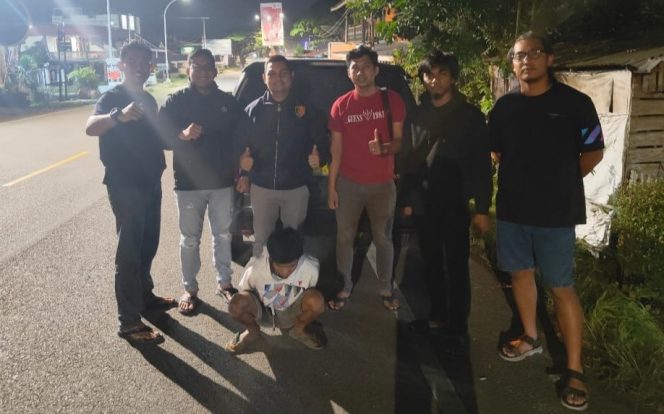 
					Kasat Reskrim Polres Kampar AKP Koko Ferdinand Sinuraya pimpin penangkapan pelaku pencurian dengan kekerasan di wilayah Sumatera Barat.