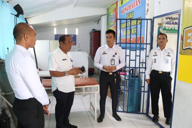 
					DPMPTSP dan Dinkes Kampar Kunjungi Lapas Bangkinang, Tujuannya Ini