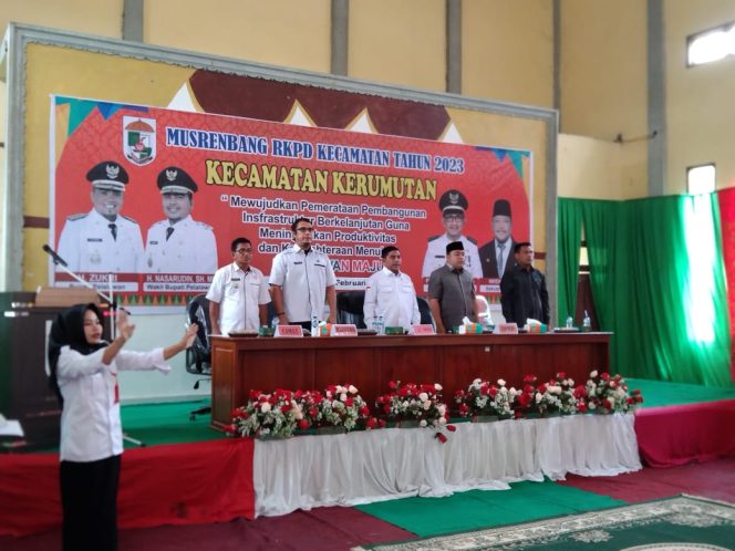 
					Wabub Pelalawan Hadiri Musrebang Tingkat Kecamatan Kerumutan dan Pelantikan UPZ
