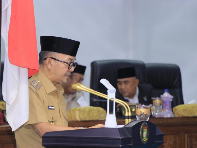 
					Pidato Pengantar Pj Bupati Kampar tentang Nota Keuangan Rancangan Anggaran Pendapatan dan Belanja Daerah Kabupaten Kampar TA 2024.