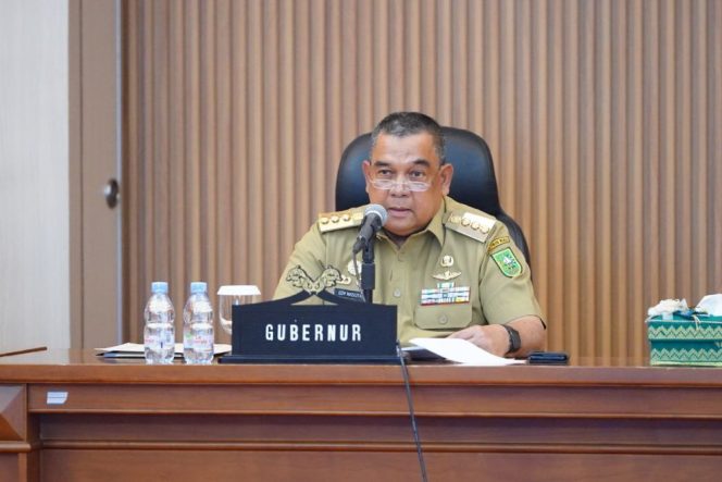 
					Gubernur Riau (Gubri) Edy Natar Nasution, pada acara Refleksi Pembangunan Pemprov Riau 2023.