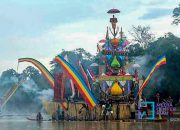 Festival Perahu Baganduang di Kuansing Riau