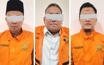 Tiga Tersangka Kasus Penyaluran KUR di BNI Ditahan di Rutan Sialang Bungkuk