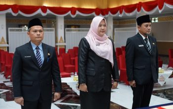 Pj Gubernur Riau Resmi Lantik 3 Pejabat Eselon II Pemprov Riau