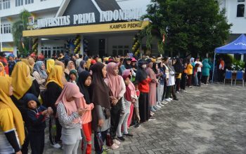 Ratusan Warga Ikut Meriahkan HUT Pertama UNPRI- PSDKU Kampus Pekanbaru
