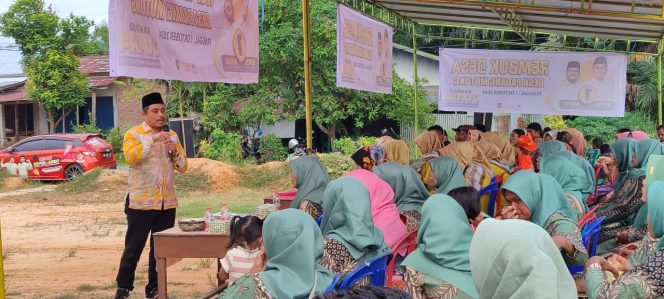 
					Repol berkampanye di Desa Koto Tibun Kecamatan Kampar (Foto: Istimewa)