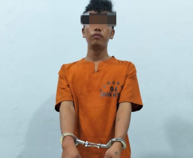 
					Terduga pelaku pencurian yang ditangkap polisi (Foto: Istimewa)