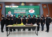 Rayakan Hari Jadi Polwan ke-77, Bidhumas Polda Riau Potong Tumpeng