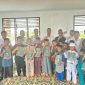 Sejumlah putugas Lapas Bangkinang bersama para Santri dan tokok masyarakat Desa Salo (Foto: Istimewa) 