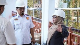 Wakil Bupati Kampar dan PLT Kadis PUPR Kampar (Foto: Istimewa?