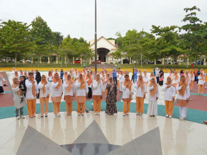 
					Wakil Bupati Kampar Luncurkan Program Sehat dan Bugar Bersama Dharma Wanita