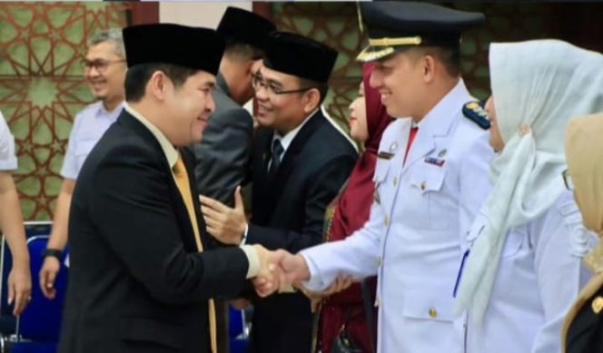 
					PJ Sekda Kampar usai melantik 43 Pejabat (Foto: Istimewa)