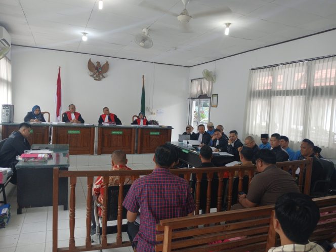 
					Sidang lanjutan pemeriksaan saksi kasus KUR BNI Bangkinang (Foto: Istimewa)