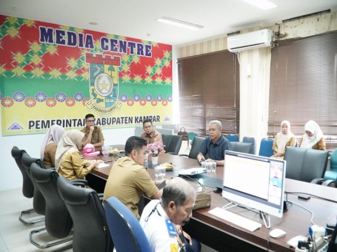 
					Pemkab Kampar Ikuti Evaluasi Inflasi dan Program 3 Juta Rumah