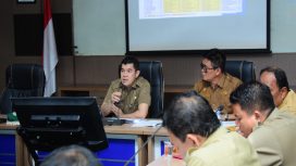 Pj Sekda Kampar Pimpin Rakor Pengendalian Inflasi (Foto: Istimewa)