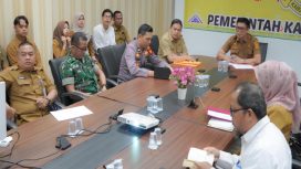 Asisten II Setda Kampar Drs. Muhammad, mengikuti Rapat Koordinasi Pengendalian Inflasi Daerah Tahun 2026 (Foto: Istimewa)