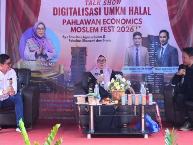 
					Wabup Kampar Dorong Digitalisasi UMKM Halal Hadapi Tantangan Ekonomi Global