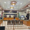 Sidang putusan kasus korupsi tanah transmigrasi di Pengadilan Tipikor Pekanbaru. (Foto: Istimewa)