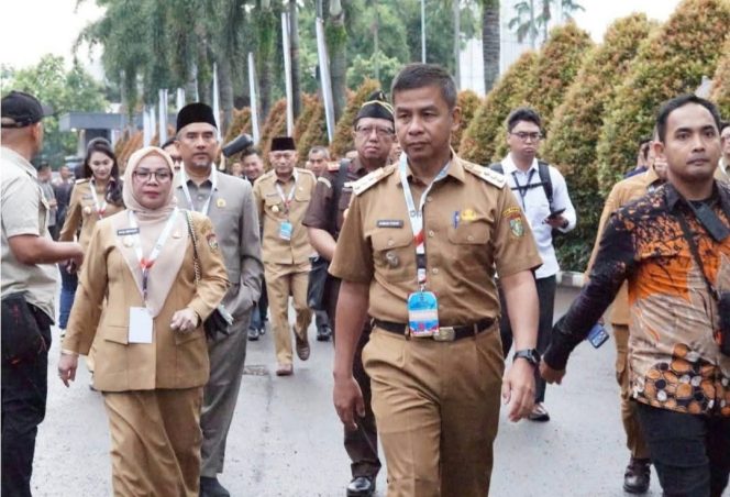 
					Bupati dan Wakil Bupati Kampar Hadiri Rakornas Pemerintah Pusat dan Daerah 2026