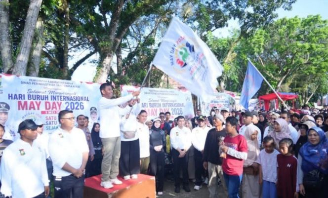 
					Bupati Ahmad Yuzar Pimpin Pimpin May Day 2026
