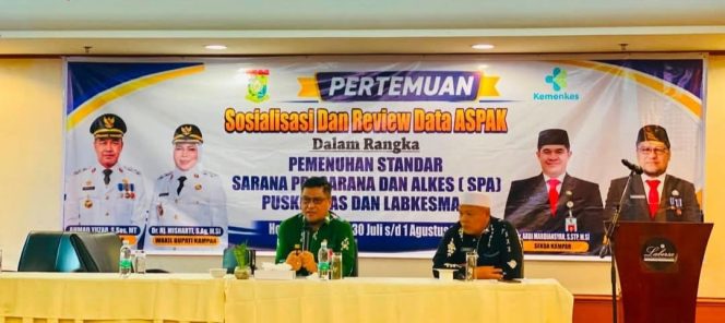 
					Kadiskes Kampar Pacu Akurasi Data ASPAK, Wujudkan Perencanaan Kesehatan yang Tepat Sasaran