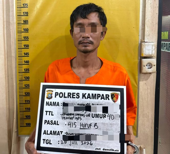 
					Ayah Diduga Cabuli Dua Anak Kandung di Kampar Riau