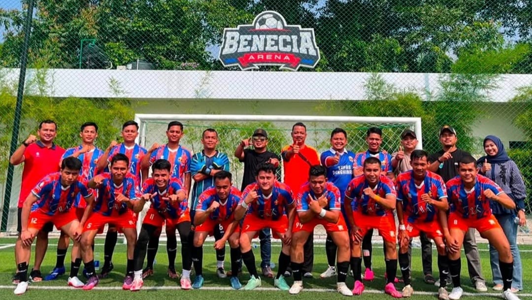 Kakanwil Cup Mini Soccer Dibuka, Lapas Bangkinang Turunkan Tim Terbaik