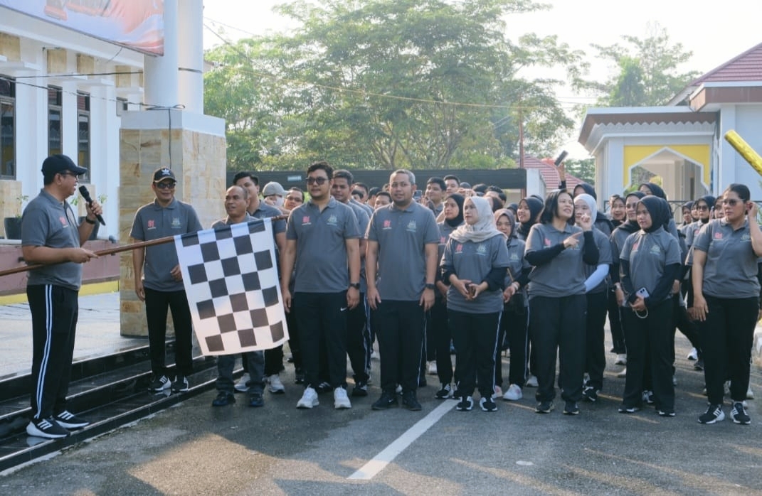 Sambut Hari Lahir Kejaksaan, Kajari Kampar Buka Pekan Olahraga