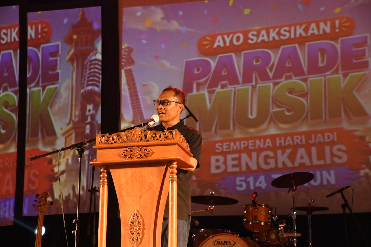 Parade Musik dan Bazar UMKM Digelar, Bupati Bengkalis Harapkan Jadi Wadah Kreativitas Serta Penggerak Ekonomi