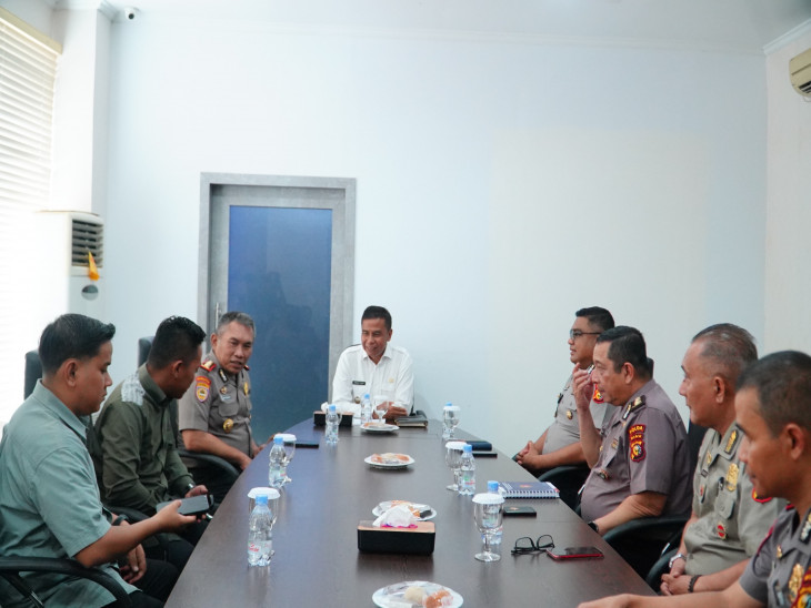 Ahmad Yuzar Perkuat Sinergi dengan Polda Riau